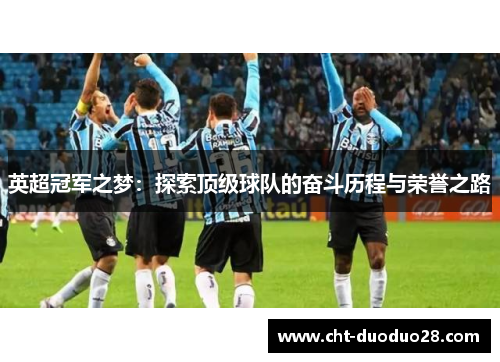 英超冠军之梦：探索顶级球队的奋斗历程与荣誉之路